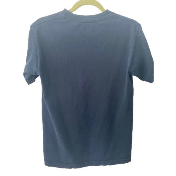 Men’s Navy T-shirt with Ombré Primitive Logo Sz S - Picture 2 of 5